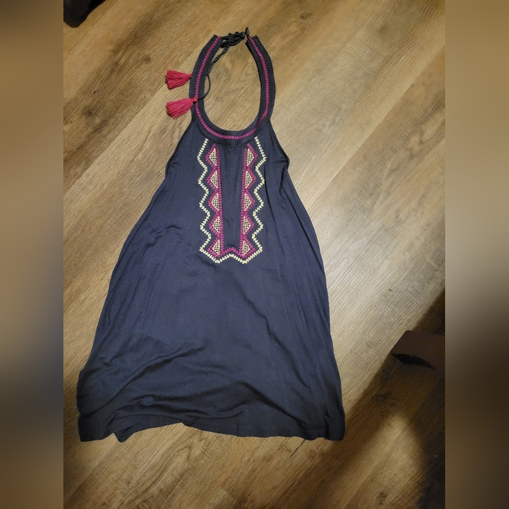 Wrangler Retro Navy Halter Top